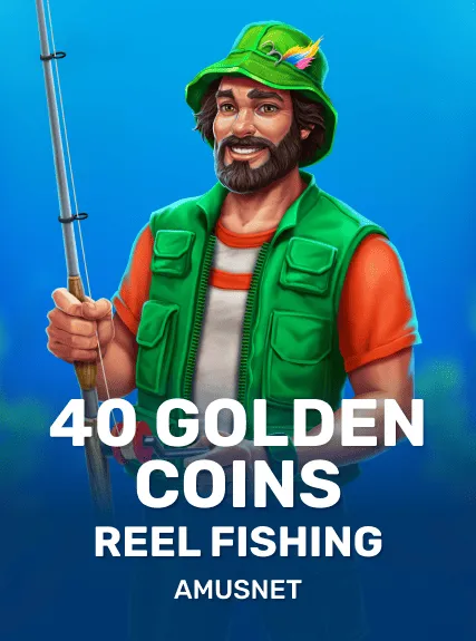 40 Golden Coins: Reel Fishing game tile